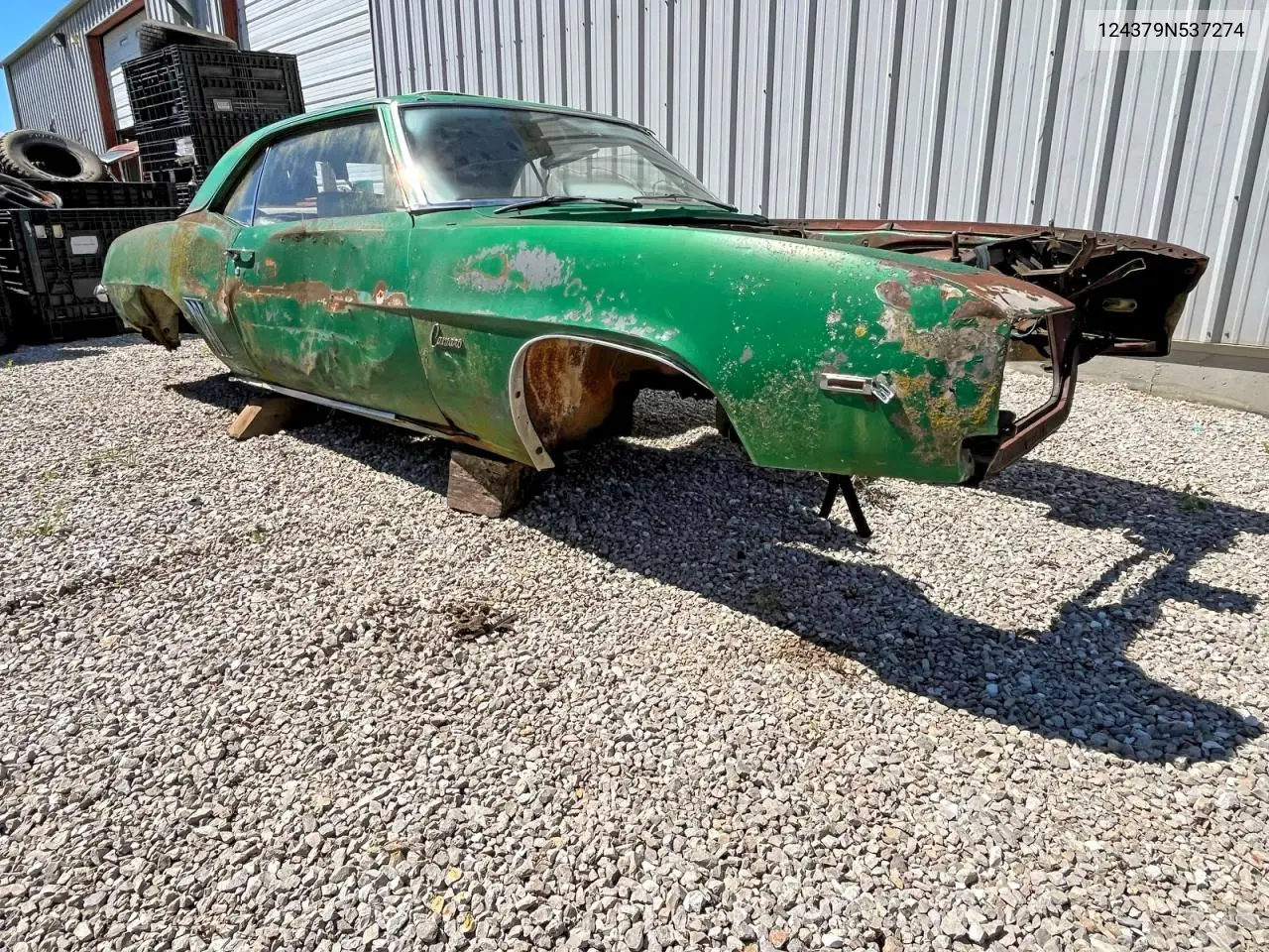 1969 Chevrolet Camaro VIN: 124379N537274 Lot: 57604196