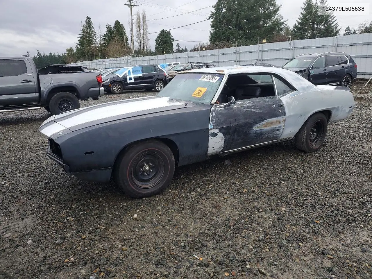 1969 Chevrolet Camaro VIN: 124379L505638 Lot: 99706895