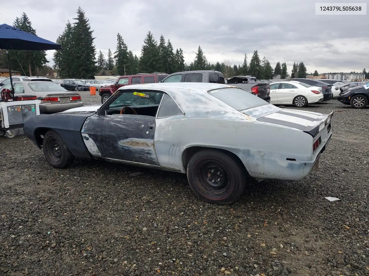 1969 Chevrolet Camaro VIN: 124379L505638 Lot: 99706895