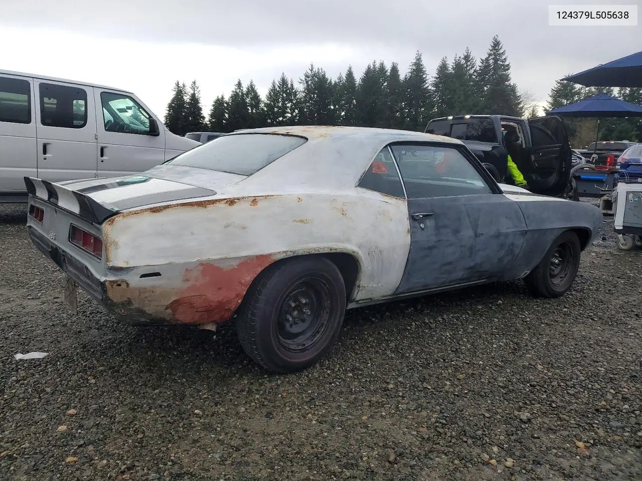 1969 Chevrolet Camaro VIN: 124379L505638 Lot: 99706895