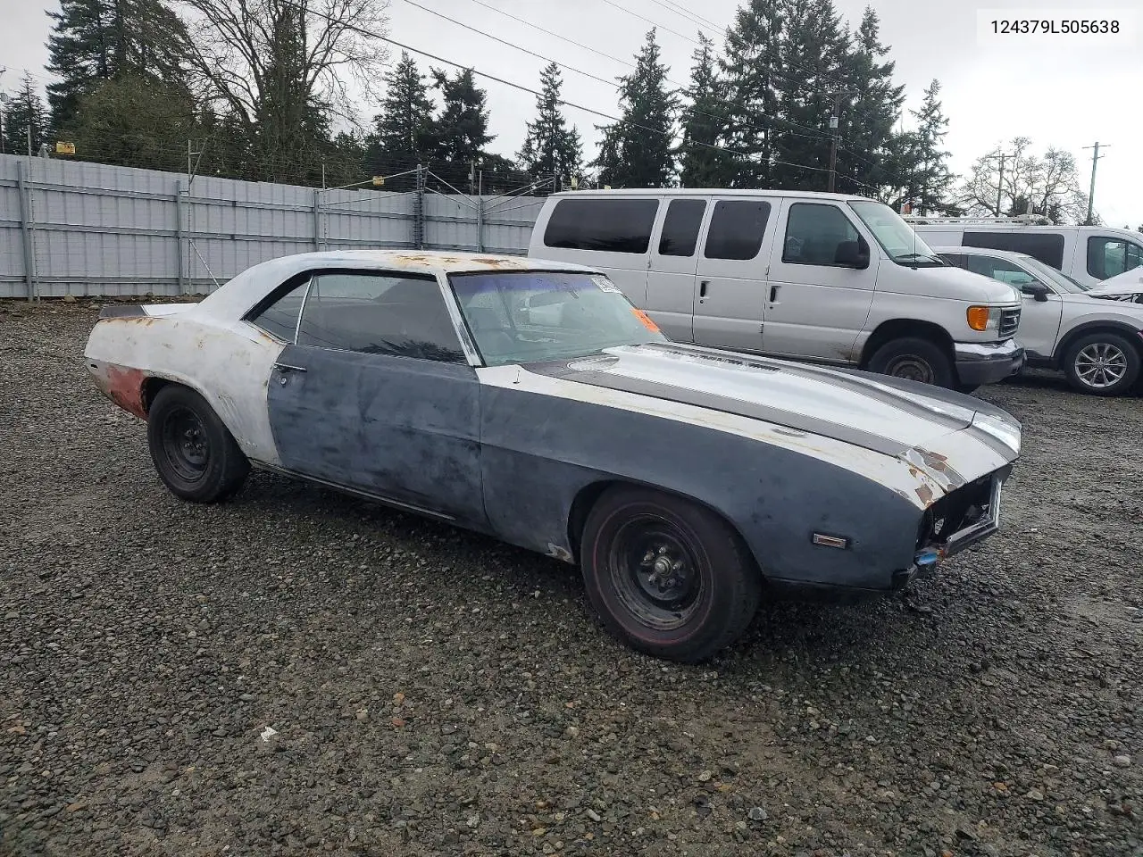 1969 Chevrolet Camaro VIN: 124379L505638 Lot: 99706895