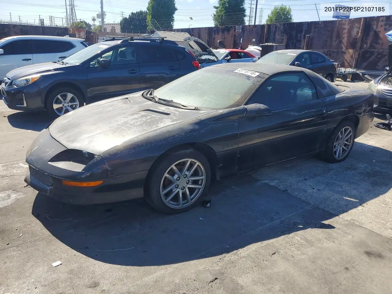 1993 Chevrolet Camaro Z28 VIN: 2G1FP22P5P2107185 Lot: 60718716