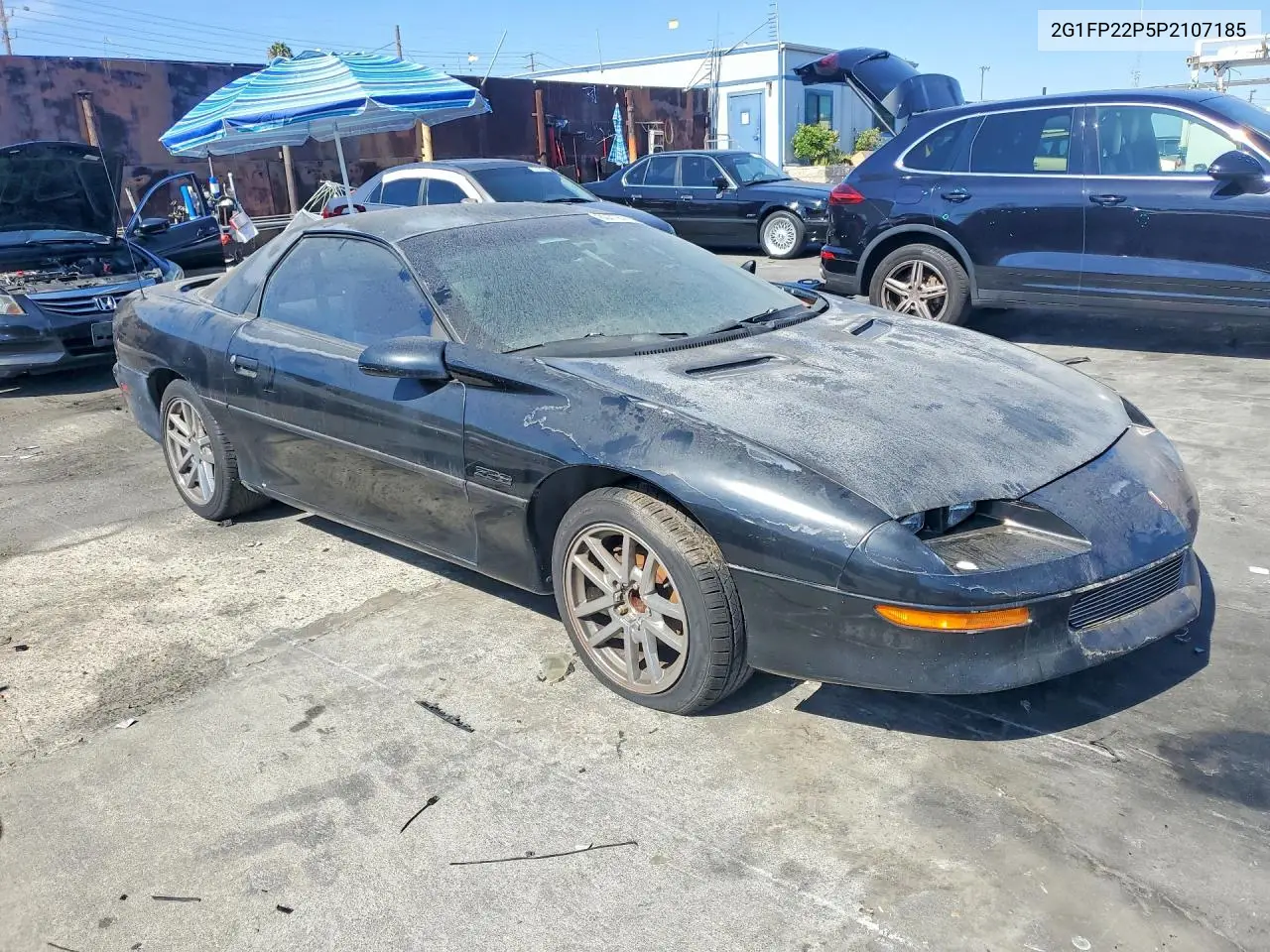1993 Chevrolet Camaro Z28 VIN: 2G1FP22P5P2107185 Lot: 60718716