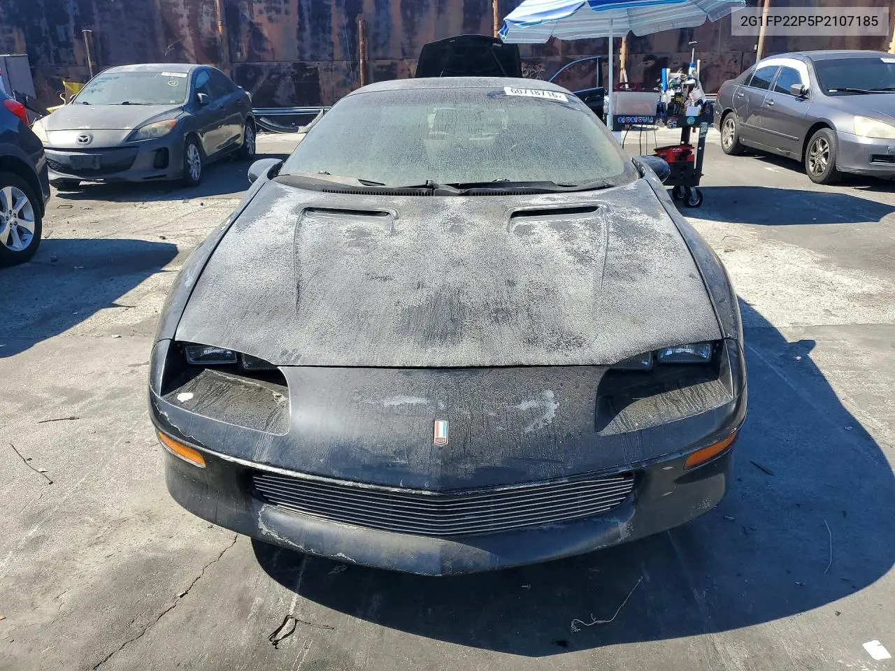 1993 Chevrolet Camaro Z28 VIN: 2G1FP22P5P2107185 Lot: 60718716