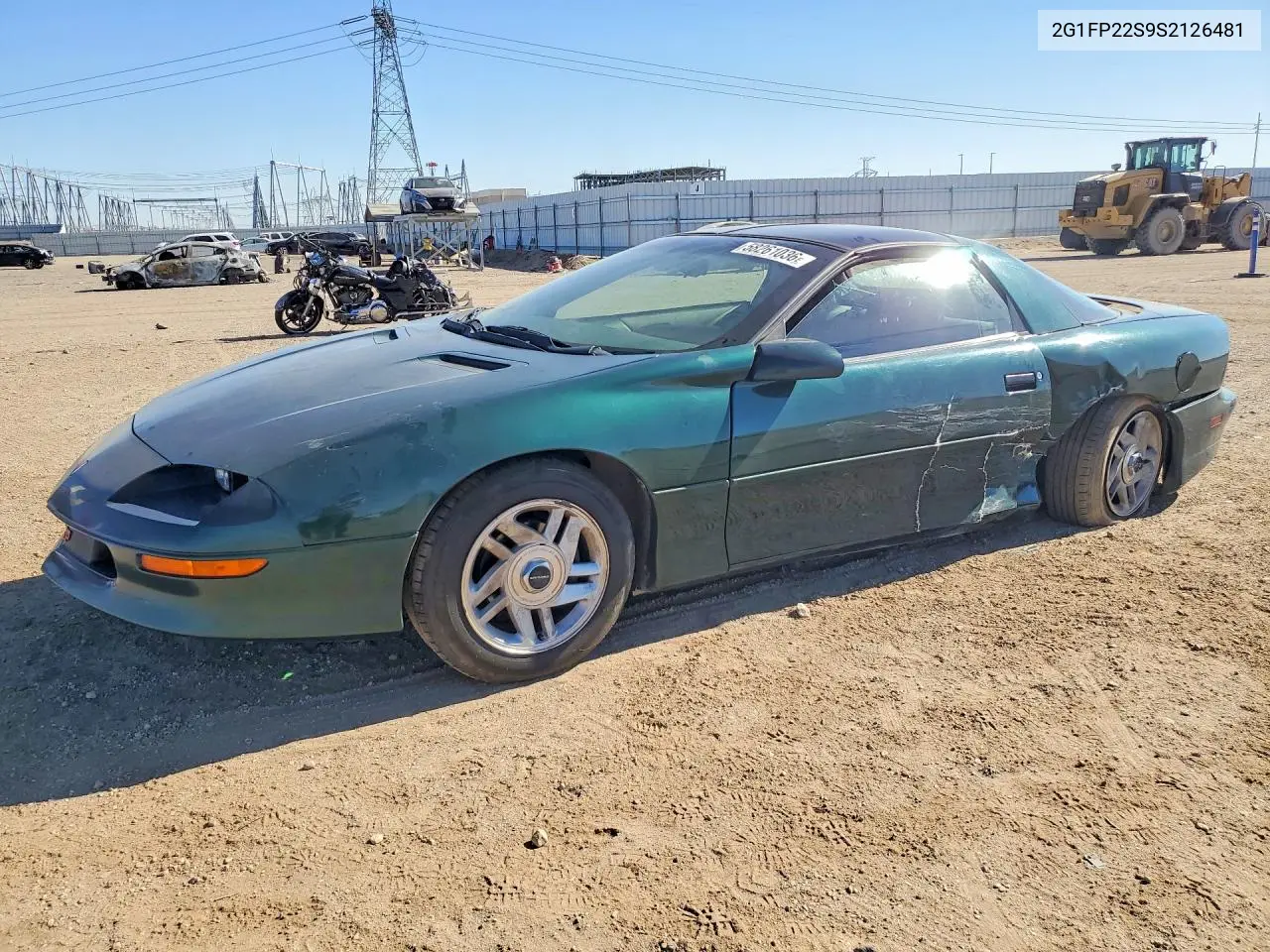 1995 Chevrolet Camaro VIN: 2G1FP22S9S2126481 Lot: 58261036