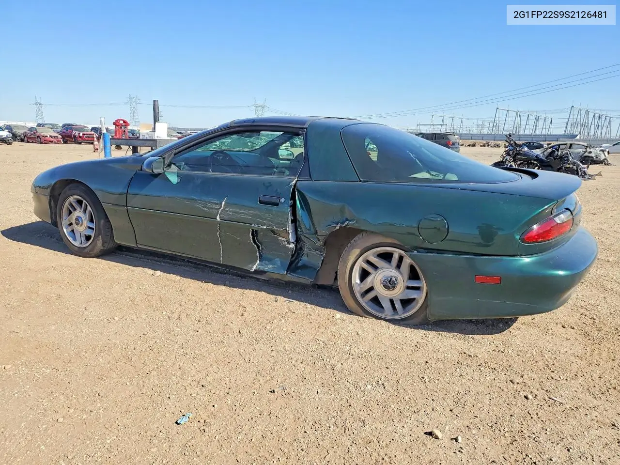 1995 Chevrolet Camaro VIN: 2G1FP22S9S2126481 Lot: 58261036