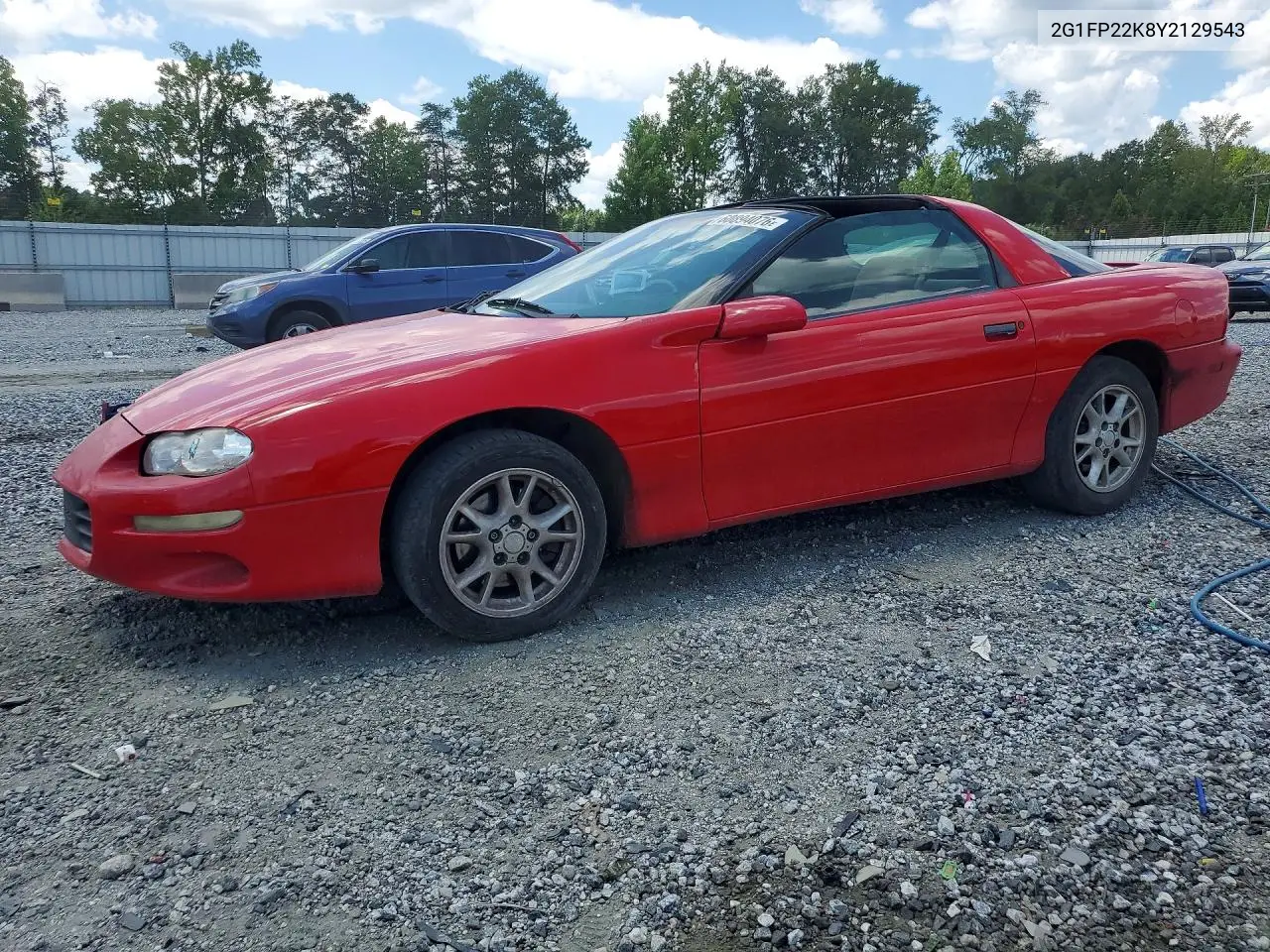 2000 Chevrolet Camaro VIN: 2G1FP22K8Y2129543 Lot: 60894076