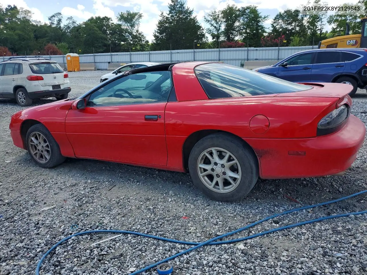 2000 Chevrolet Camaro VIN: 2G1FP22K8Y2129543 Lot: 60894076