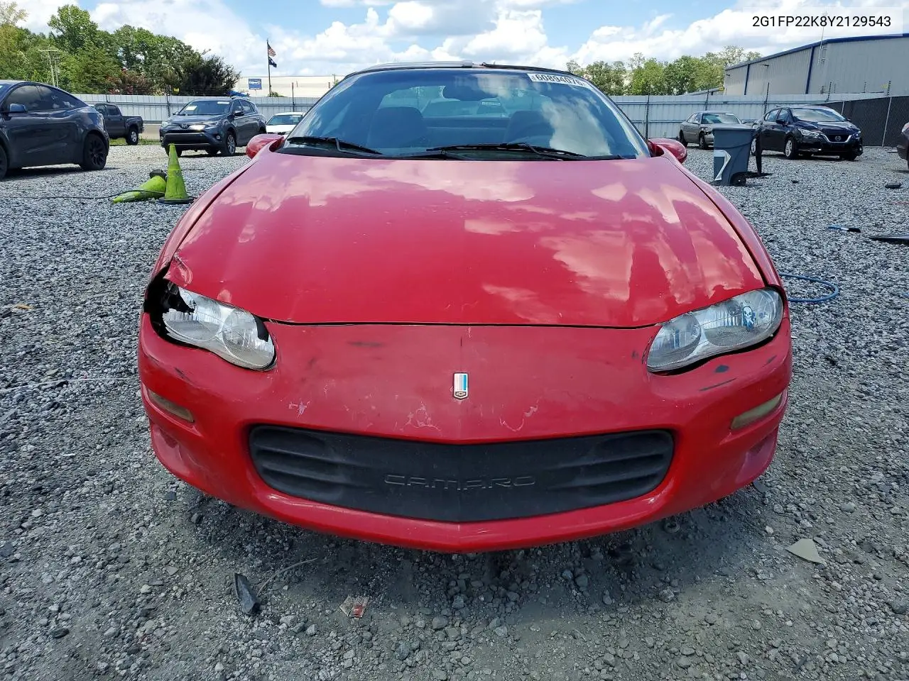 2000 Chevrolet Camaro VIN: 2G1FP22K8Y2129543 Lot: 60894076