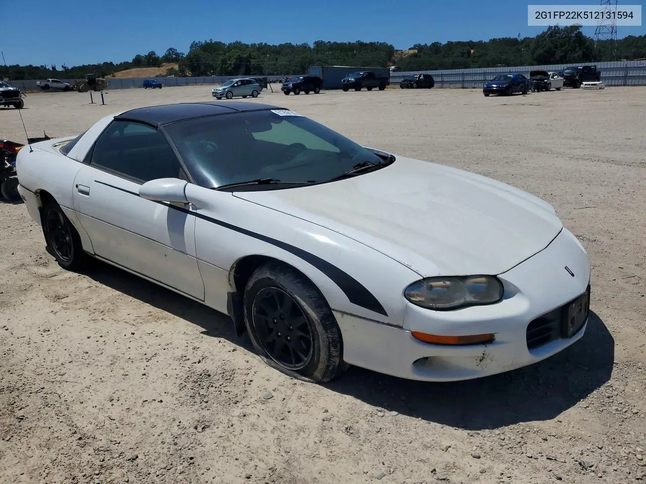 2001 Chevrolet Camaro VIN: 2G1FP22K512131594 Lot: 61200106