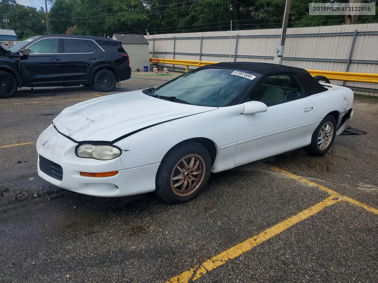 2001 Chevrolet Camaro VIN: 2G1FP32K912122516 Lot: 61997666