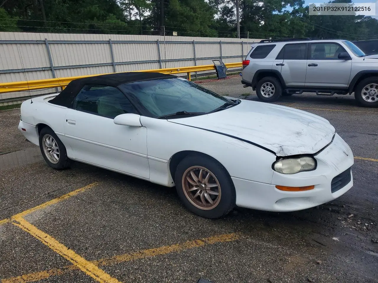 2001 Chevrolet Camaro VIN: 2G1FP32K912122516 Lot: 61997666