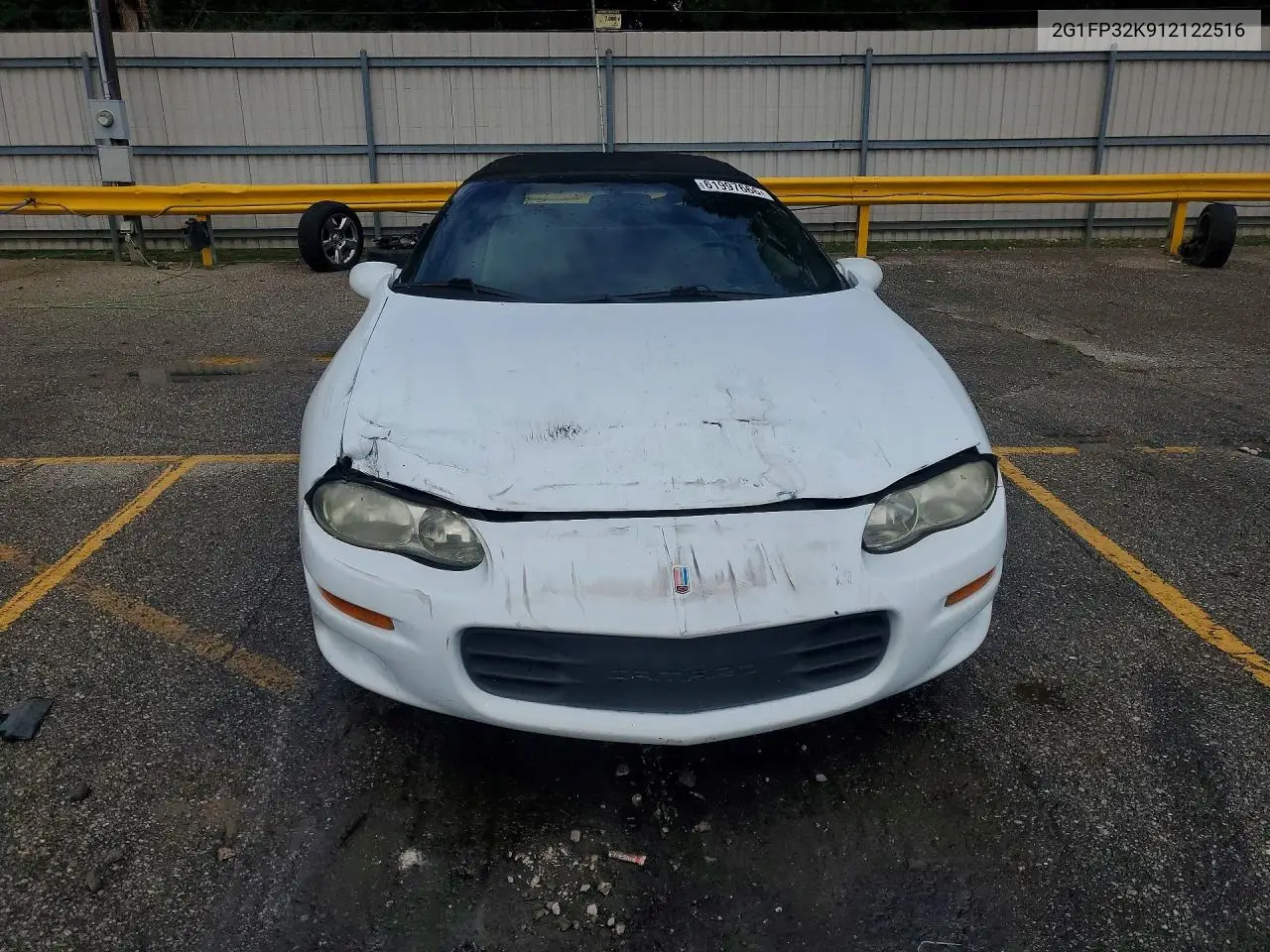 2001 Chevrolet Camaro VIN: 2G1FP32K912122516 Lot: 61997666
