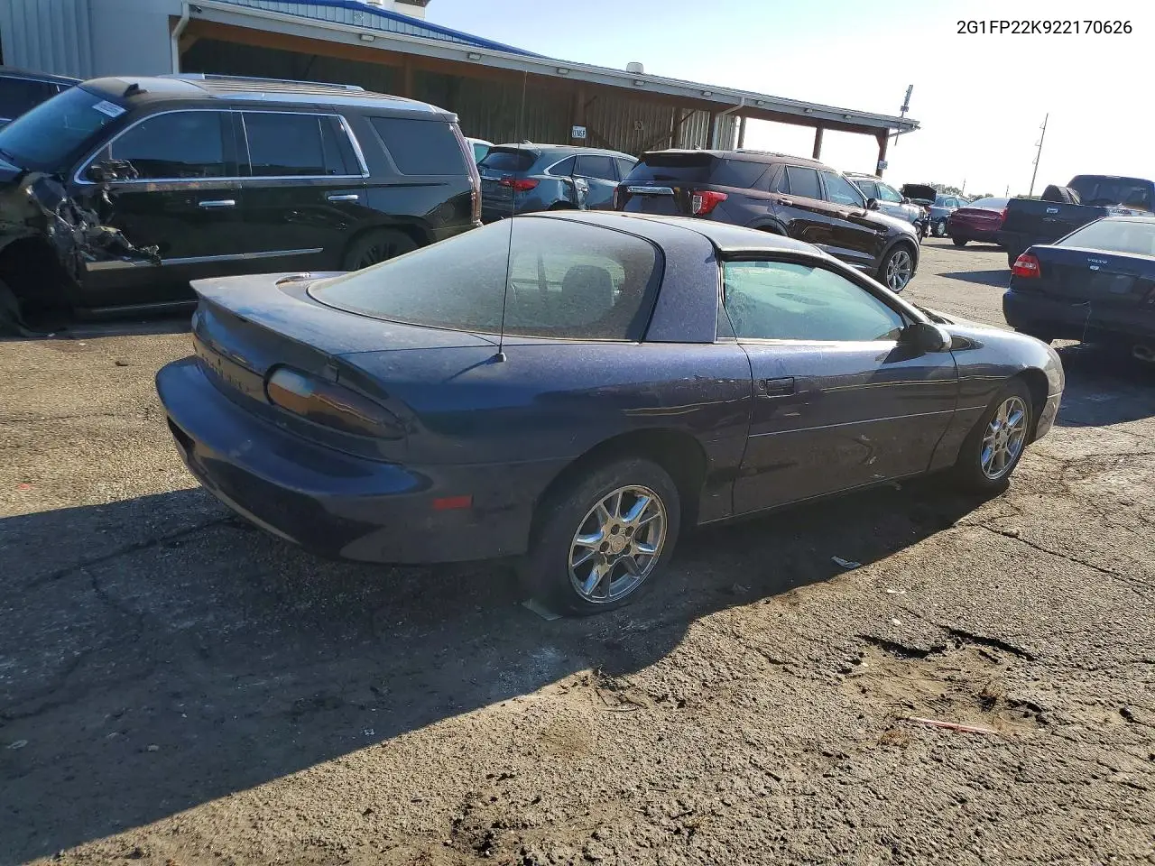 2002 Chevrolet Camaro VIN: 2G1FP22K922170626 Lot: 61195986