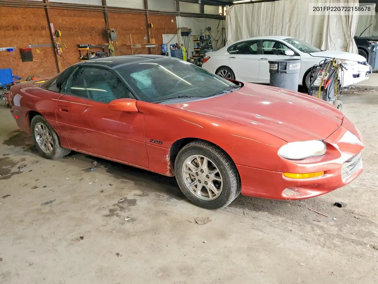2002 Chevrolet Camaro Z28 VIN: 2G1FP22G722158678 Lot: 61225636