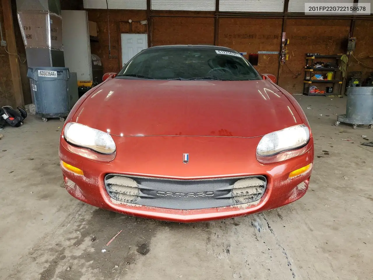2002 Chevrolet Camaro Z28 VIN: 2G1FP22G722158678 Lot: 61225636