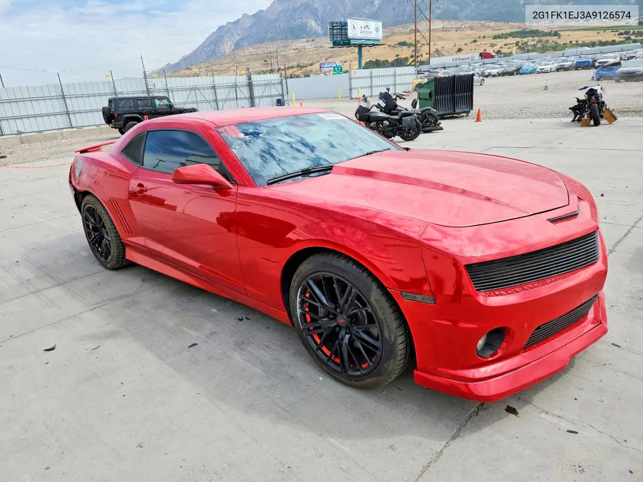 2010 Chevrolet Camaro Ss VIN: 2G1FK1EJ3A9126574 Lot: 60902266
