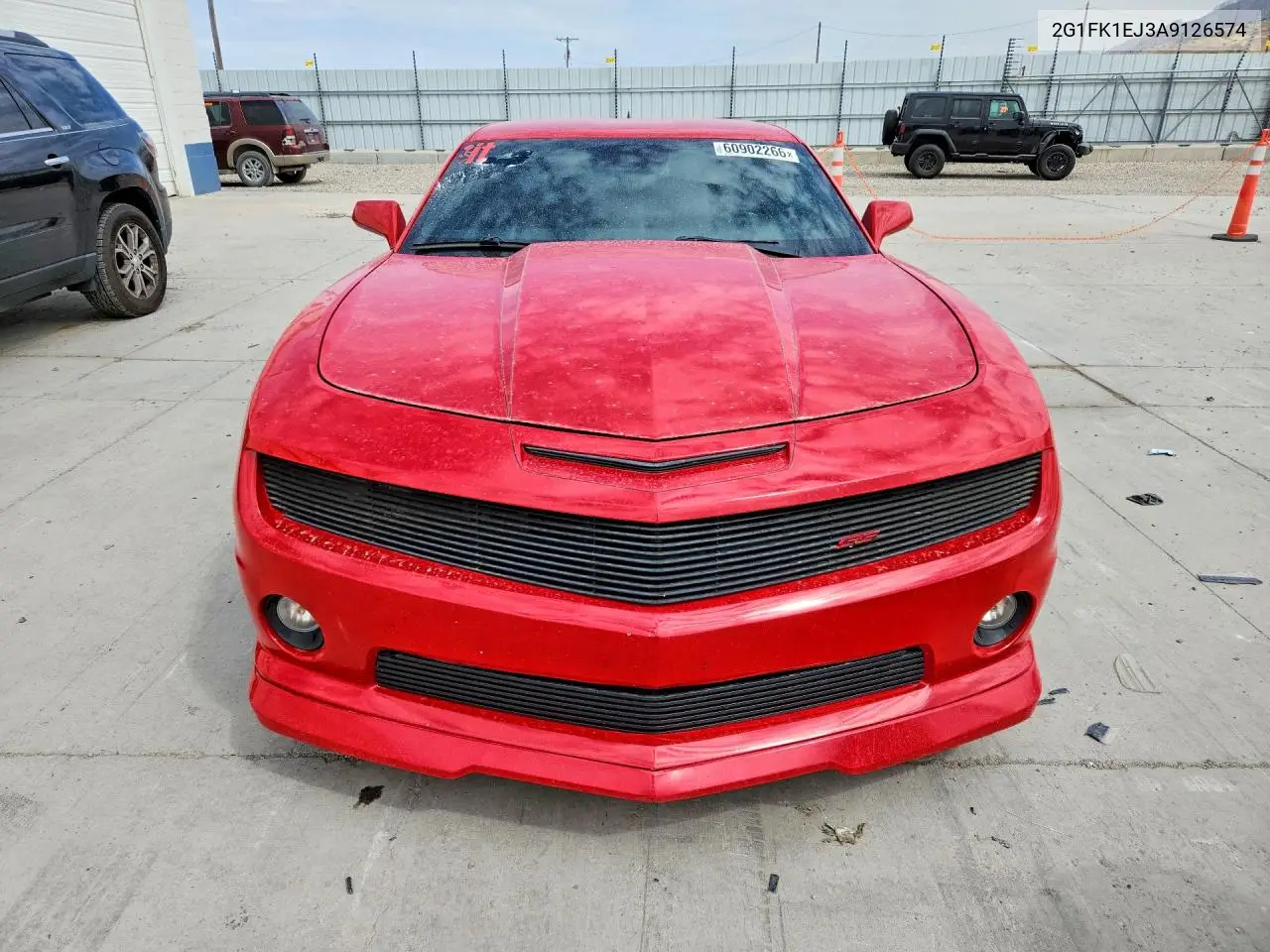 2010 Chevrolet Camaro Ss VIN: 2G1FK1EJ3A9126574 Lot: 60902266