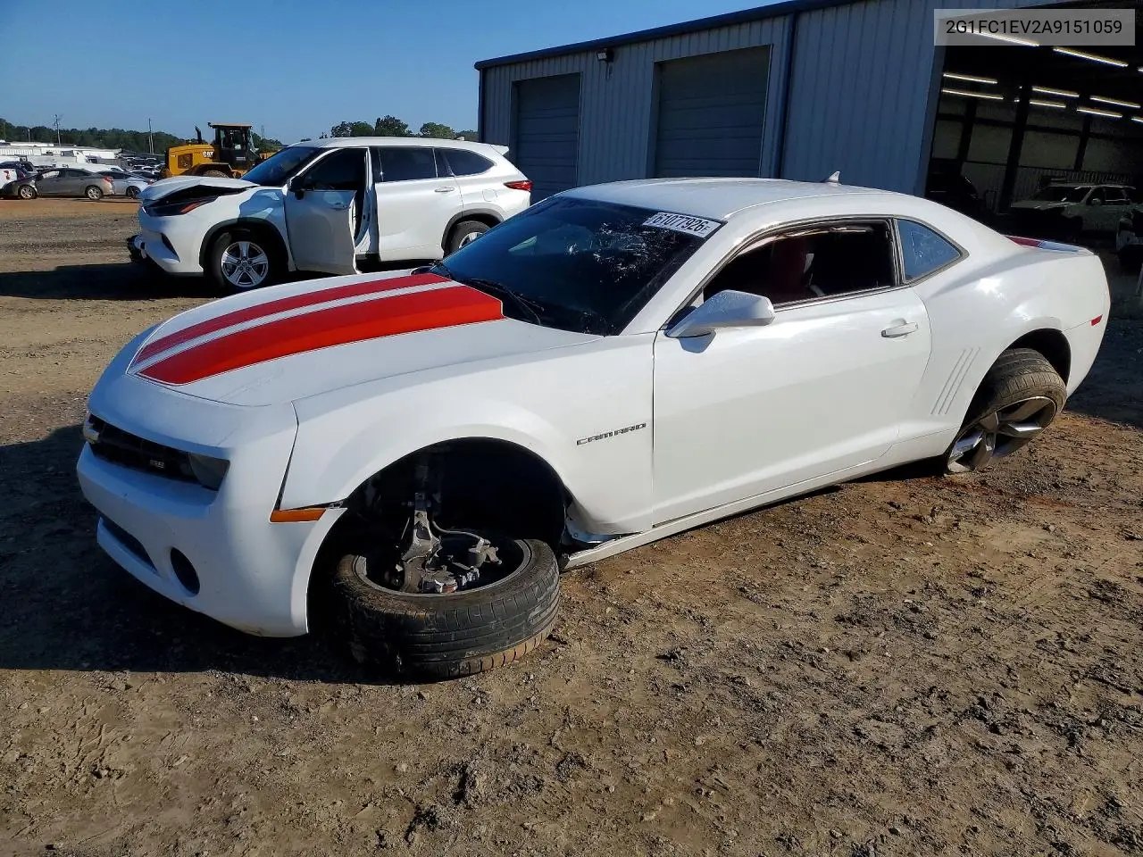 2010 Chevrolet Camaro Lt VIN: 2G1FC1EV2A9151059 Lot: 61077926