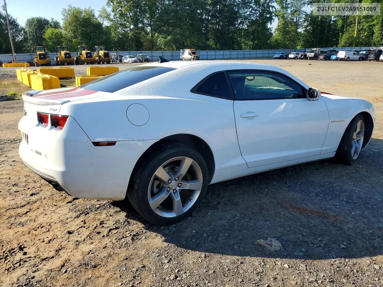 2010 Chevrolet Camaro Lt VIN: 2G1FC1EV2A9151059 Lot: 61077926