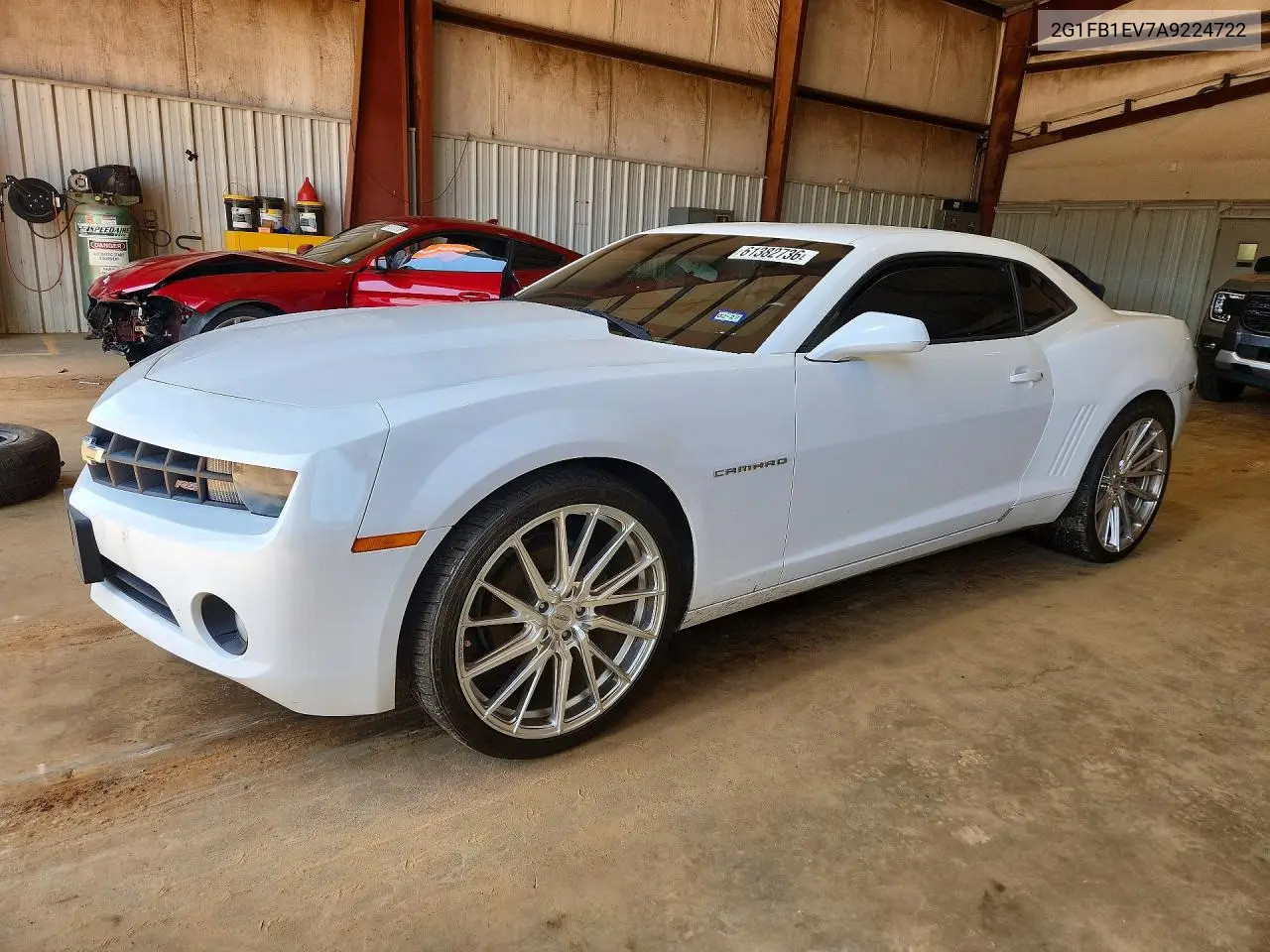 2010 Chevrolet Camaro Lt VIN: 2G1FB1EV7A9224722 Lot: 61382736