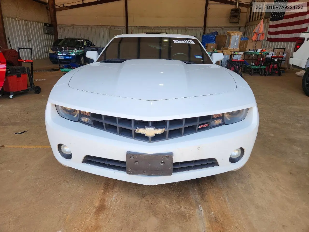 2010 Chevrolet Camaro Lt VIN: 2G1FB1EV7A9224722 Lot: 61382736