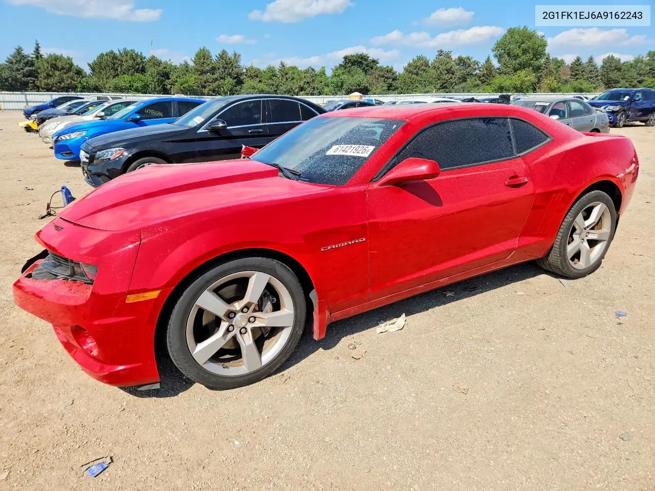 2010 Chevrolet Camaro Ss VIN: 2G1FK1EJ6A9162243 Lot: 61421926