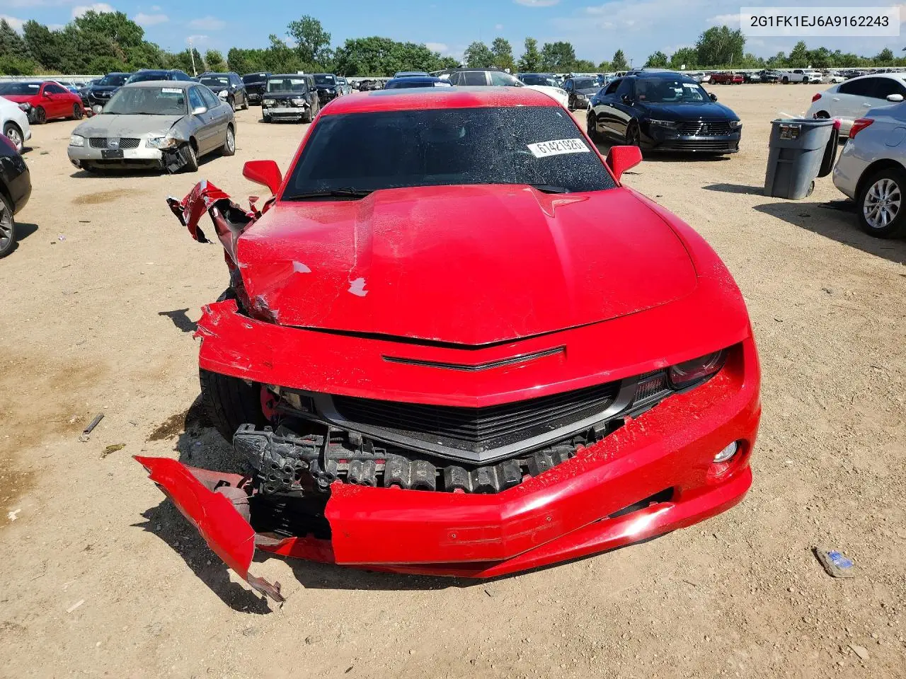 2010 Chevrolet Camaro Ss VIN: 2G1FK1EJ6A9162243 Lot: 61421926