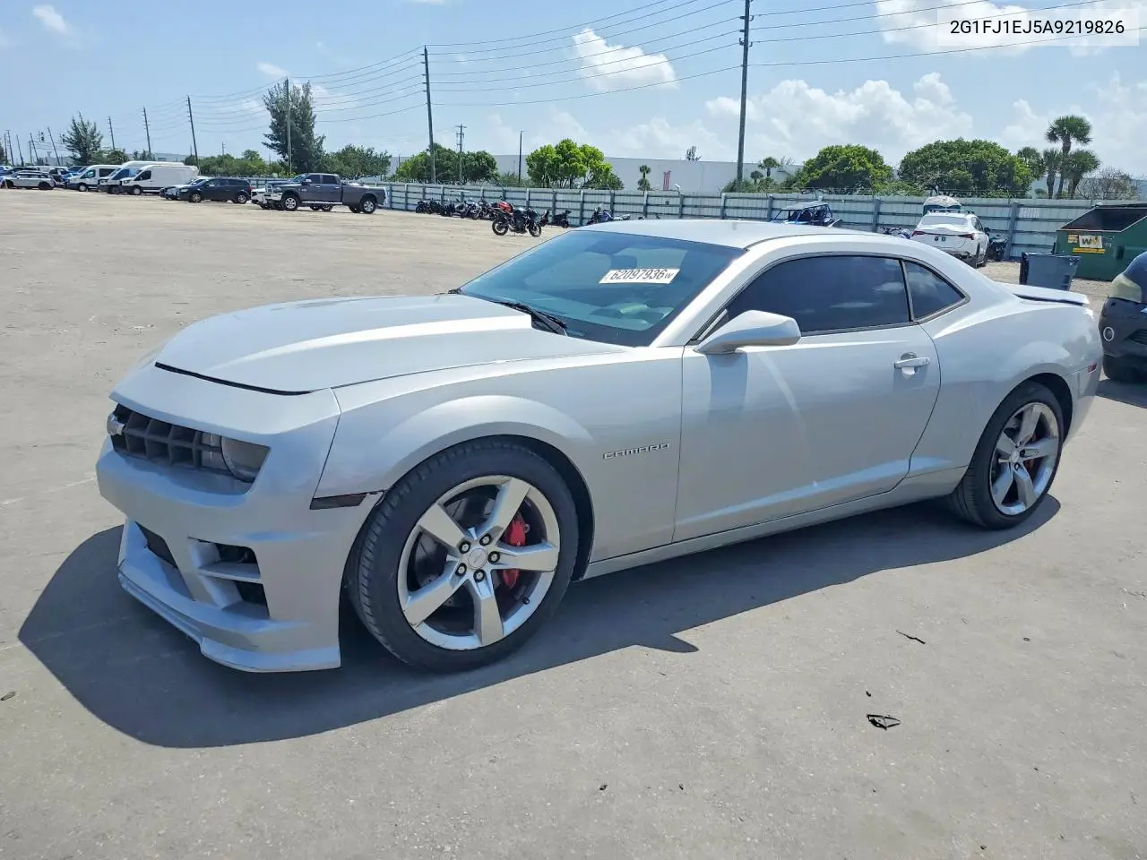 2010 Chevrolet Camaro Ss VIN: 2G1FJ1EJ5A9219826 Lot: 62097936