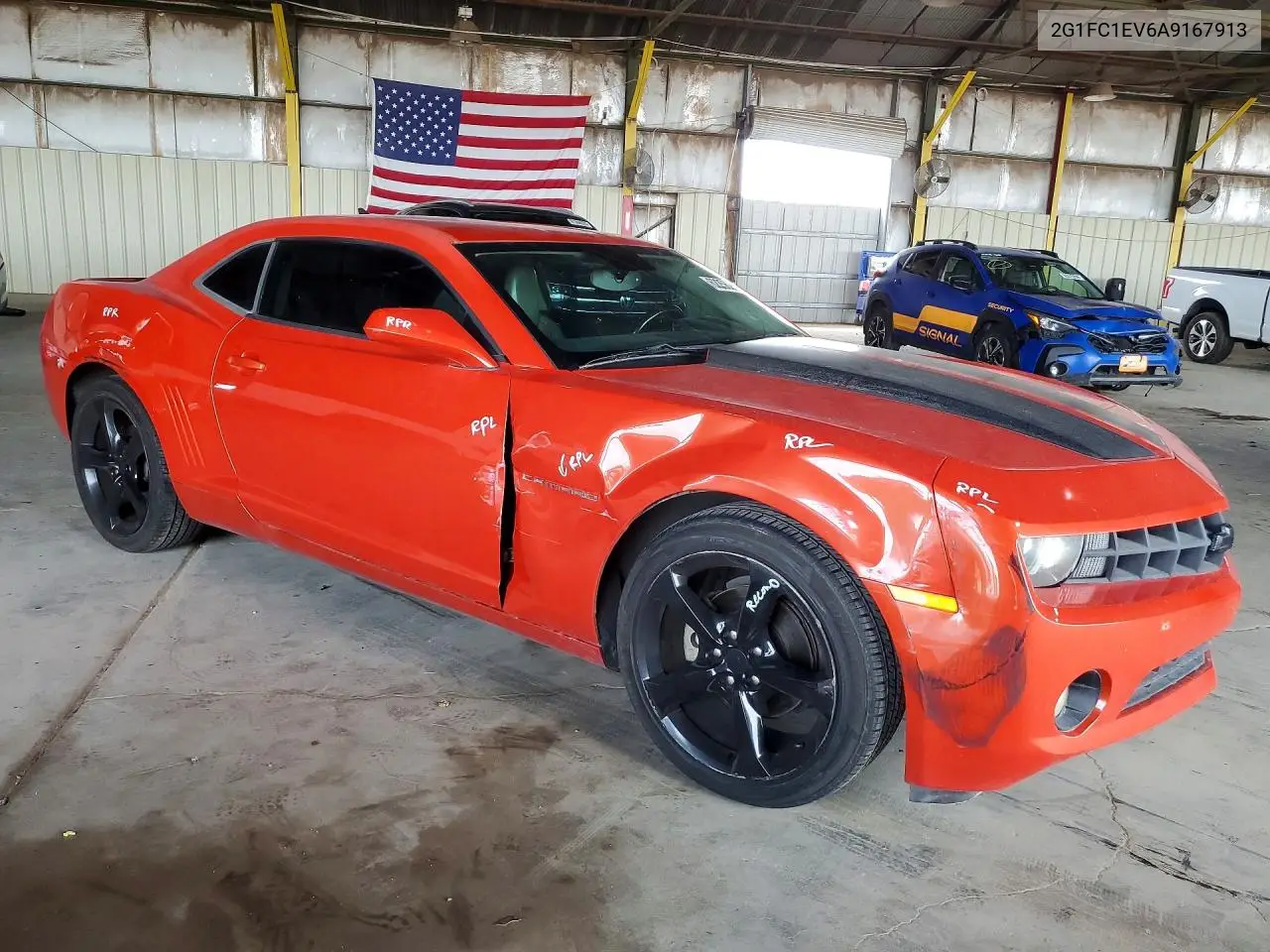 2010 Chevrolet Camaro Lt VIN: 2G1FC1EV6A9167913 Lot: 62256256