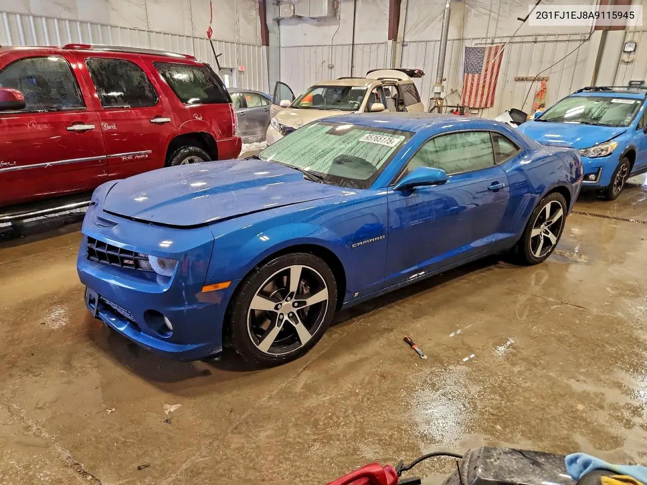 2G1FJ1EJ8A9115945 2010 Chevrolet Camaro Ss