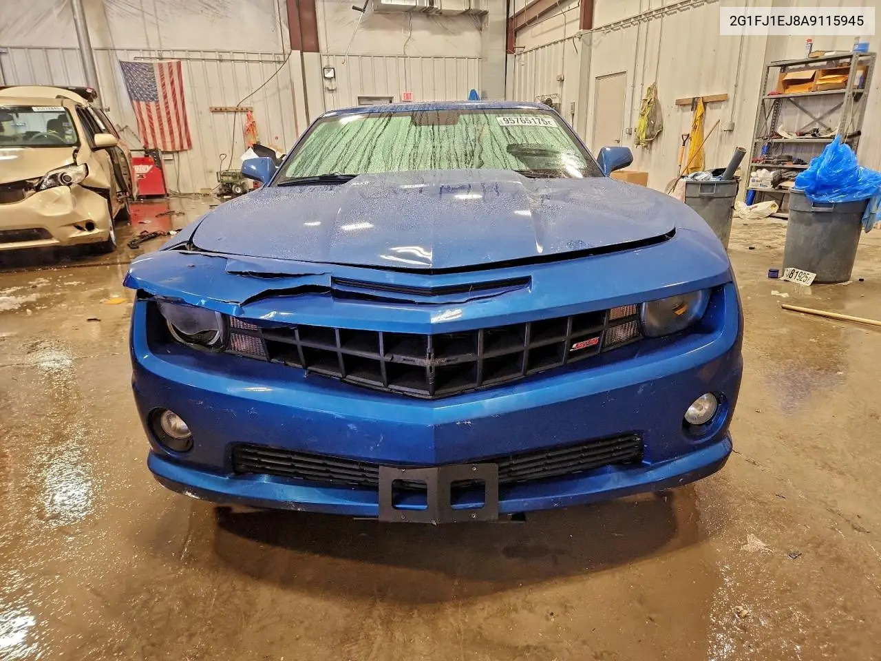 2G1FJ1EJ8A9115945 2010 Chevrolet Camaro Ss