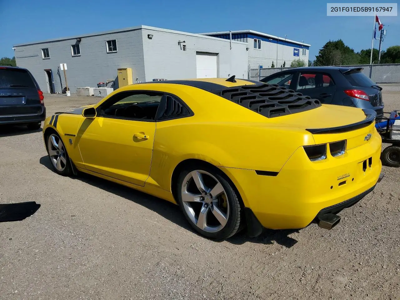 2011 Chevrolet Camaro Lt VIN: 2G1FG1ED5B9167947 Lot: 56231346