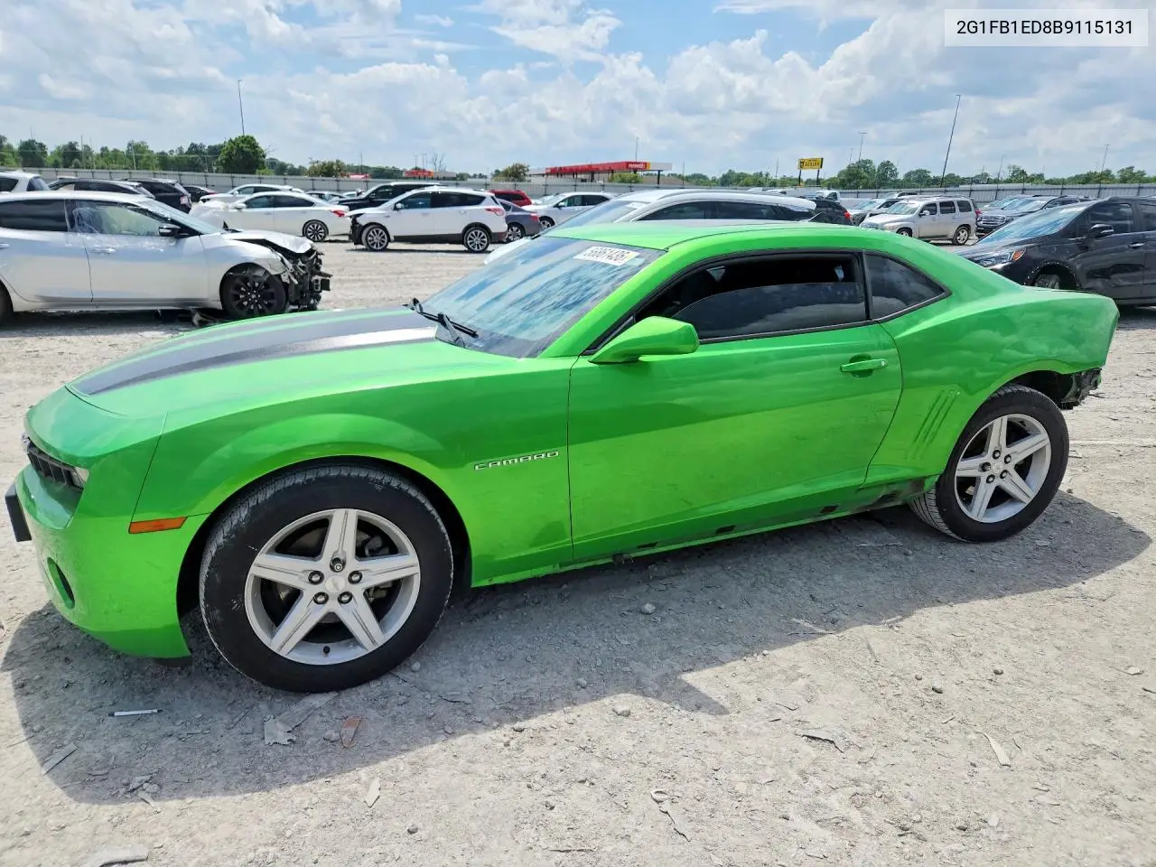 2011 Chevrolet Camaro Lt VIN: 2G1FB1ED8B9115131 Lot: 56861436