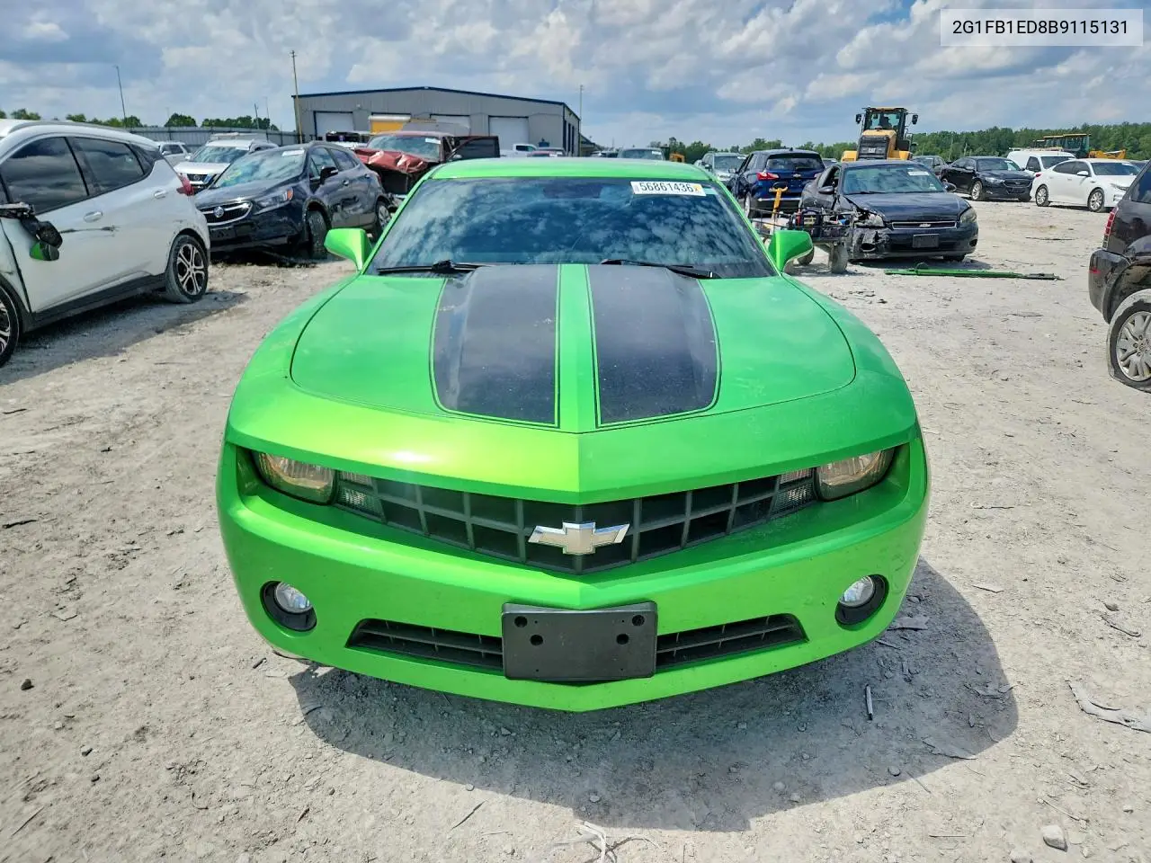 2011 Chevrolet Camaro Lt VIN: 2G1FB1ED8B9115131 Lot: 56861436