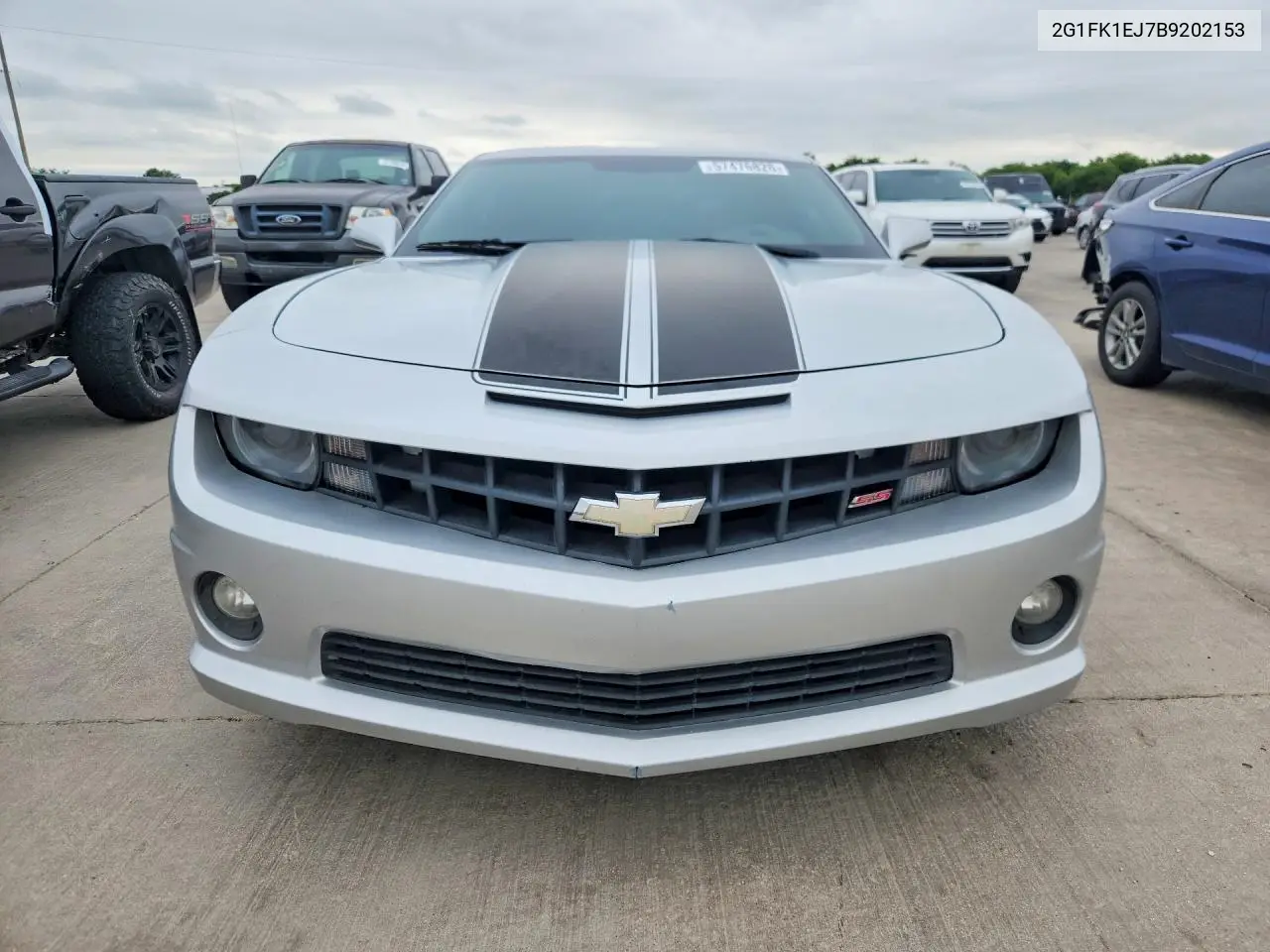 2G1FK1EJ7B9202153 2011 Chevrolet Camaro 2Ss