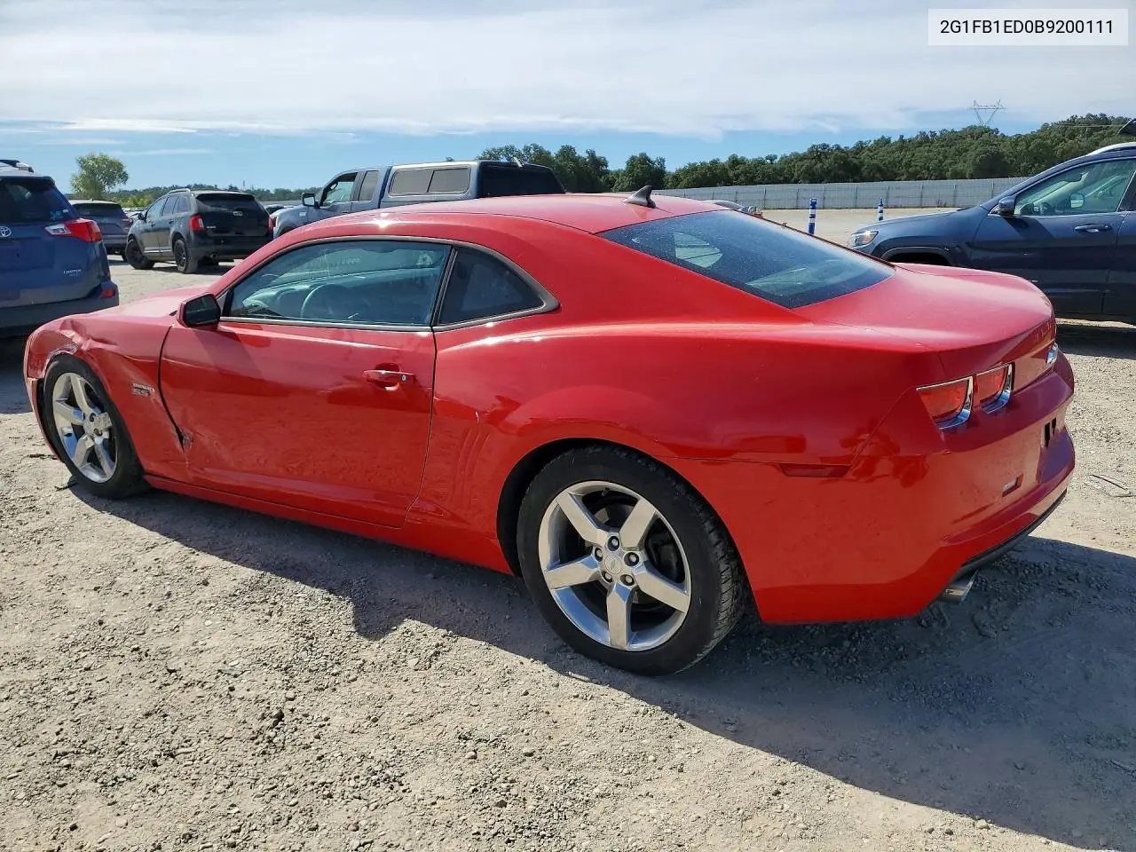 2011 Chevrolet Camaro Lt VIN: 2G1FB1ED0B9200111 Lot: 59185296