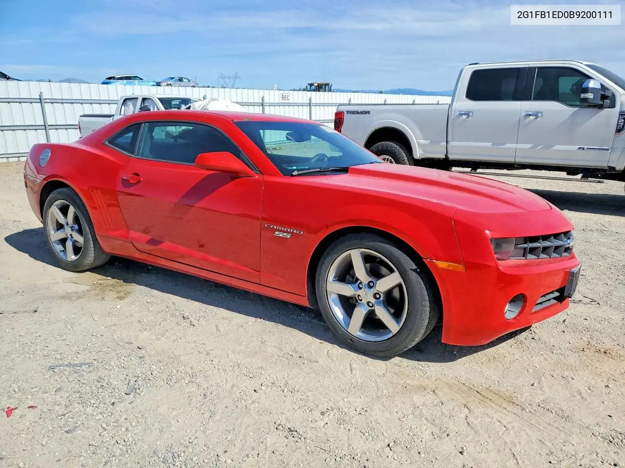 2011 Chevrolet Camaro Lt VIN: 2G1FB1ED0B9200111 Lot: 59185296