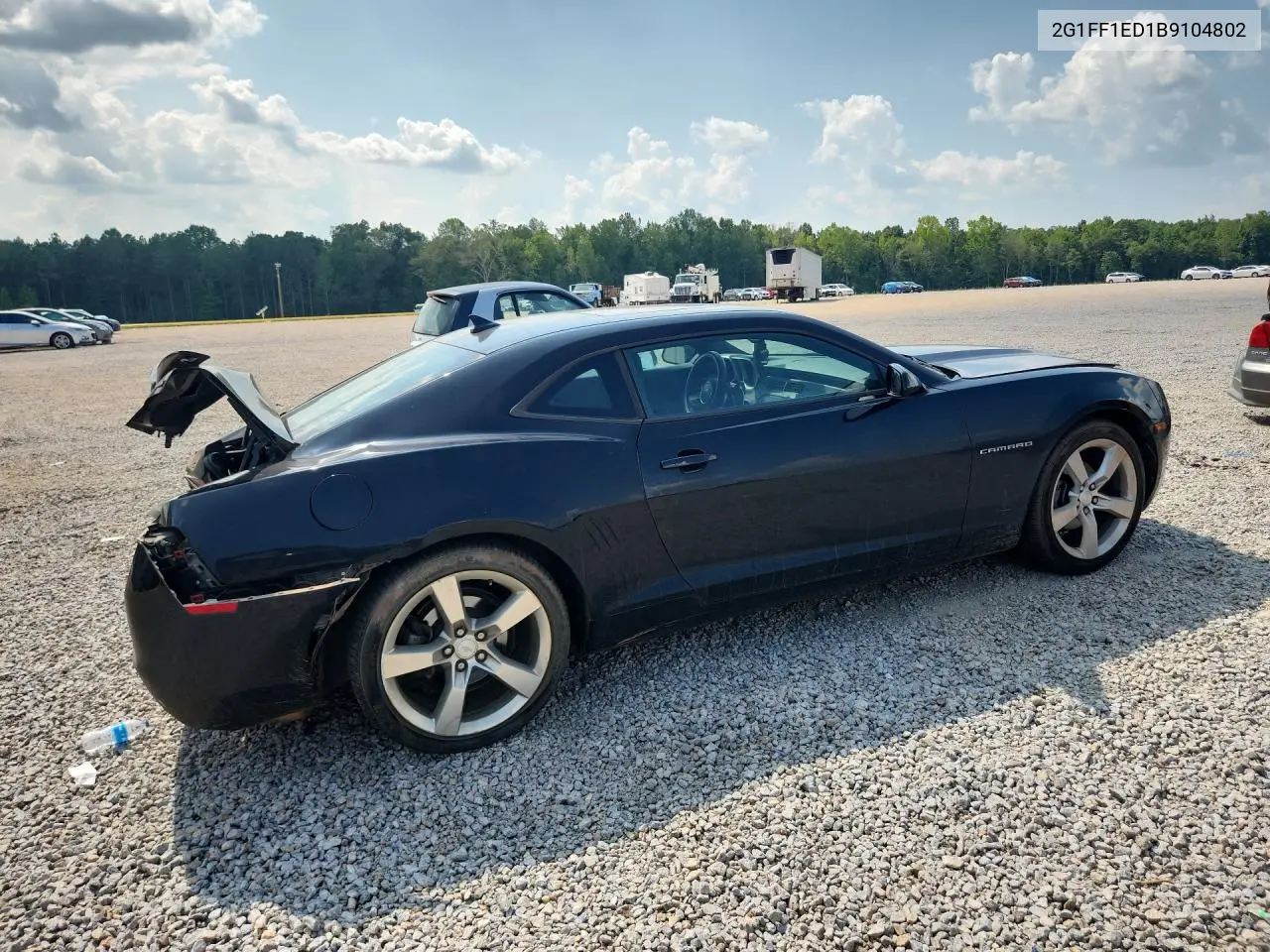 2011 Chevrolet Camaro Lt VIN: 2G1FF1ED1B9104802 Lot: 59688636