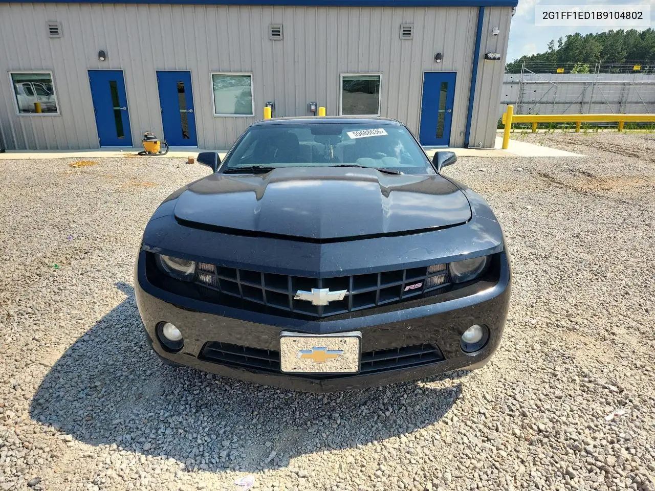2011 Chevrolet Camaro Lt VIN: 2G1FF1ED1B9104802 Lot: 59688636