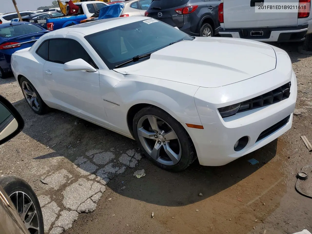 2011 Chevrolet Camaro Lt VIN: 2G1FB1ED1B9211618 Lot: 59740866