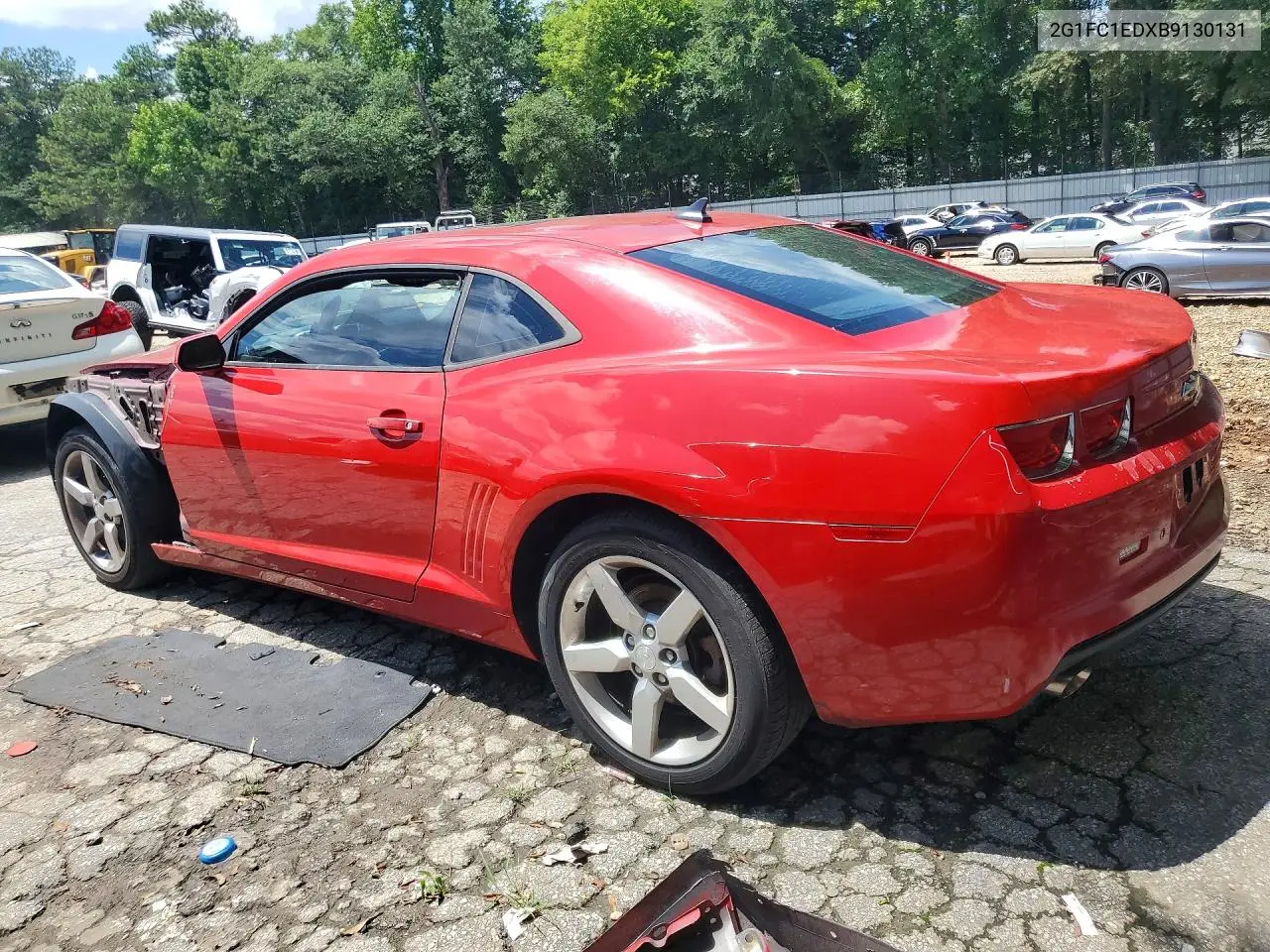 2011 Chevrolet Camaro Lt VIN: 2G1FC1EDXB9130131 Lot: 60411606