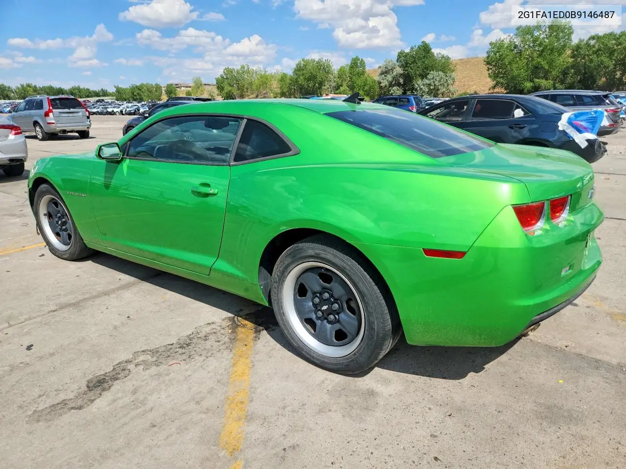2011 Chevrolet Camaro Ls VIN: 2G1FA1ED0B9146487 Lot: 60411786