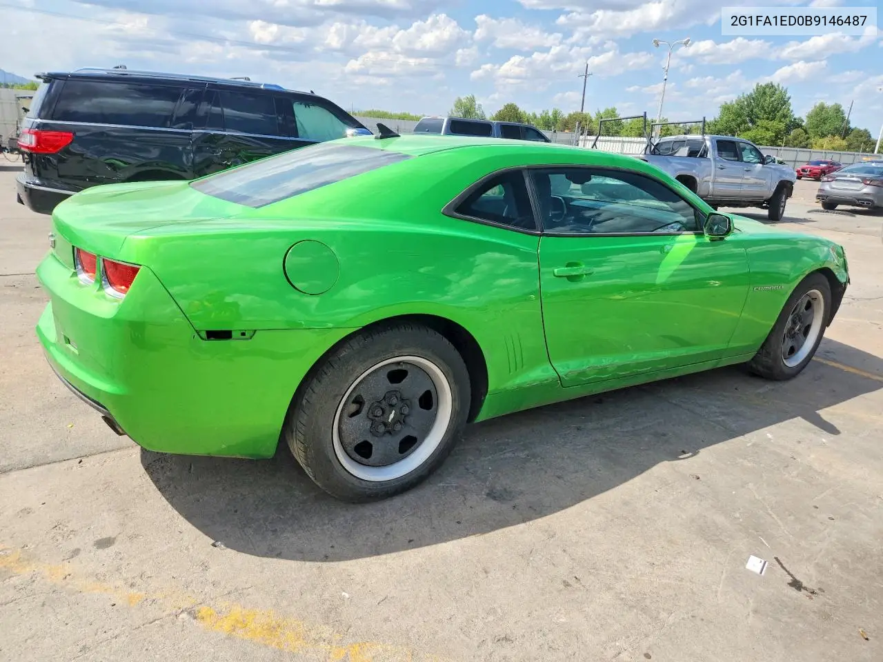 2011 Chevrolet Camaro Ls VIN: 2G1FA1ED0B9146487 Lot: 60411786