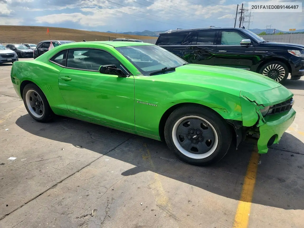 2011 Chevrolet Camaro Ls VIN: 2G1FA1ED0B9146487 Lot: 60411786