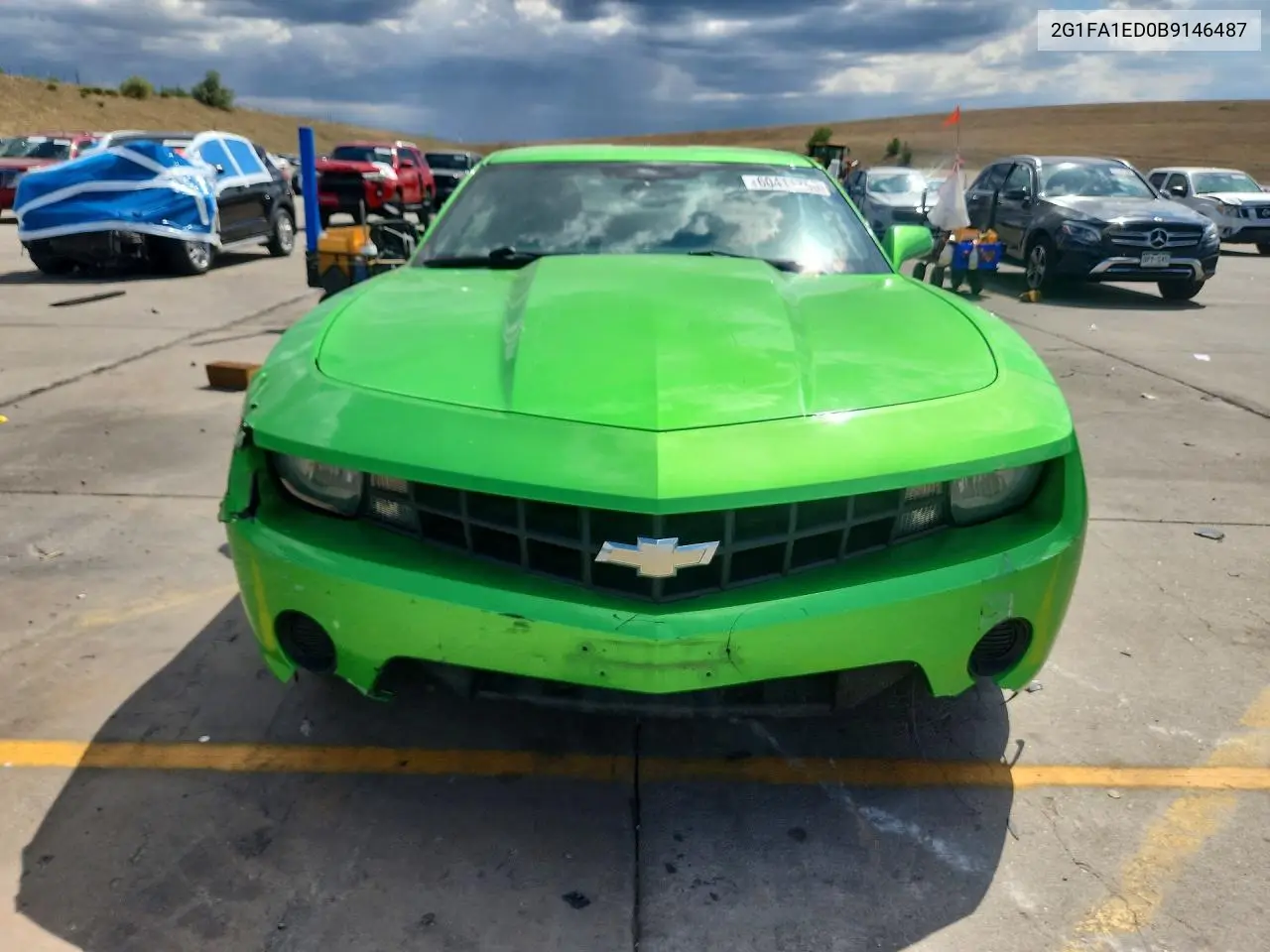 2011 Chevrolet Camaro Ls VIN: 2G1FA1ED0B9146487 Lot: 60411786