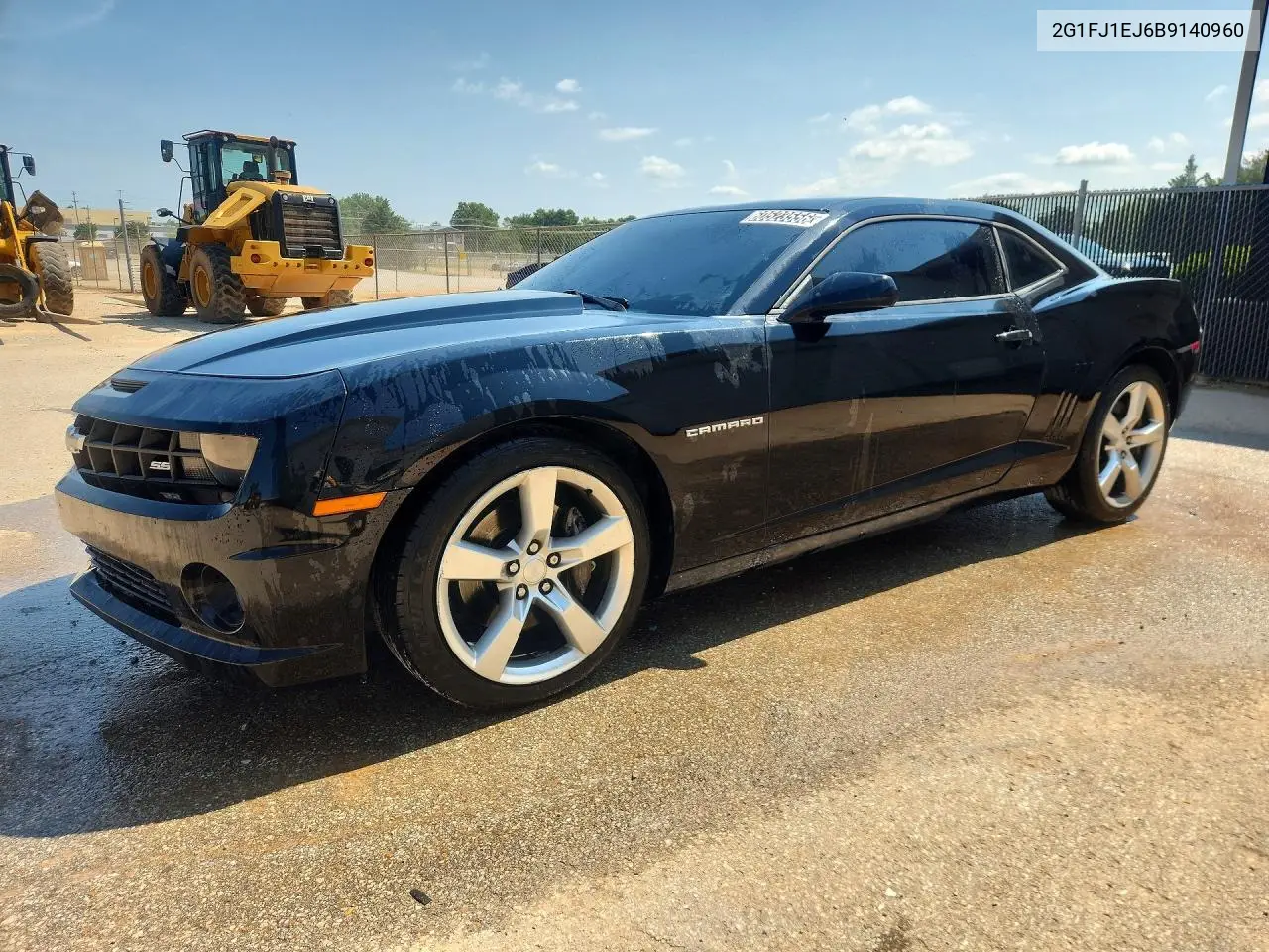 2011 Chevrolet Camaro Ss VIN: 2G1FJ1EJ6B9140960 Lot: 60523556