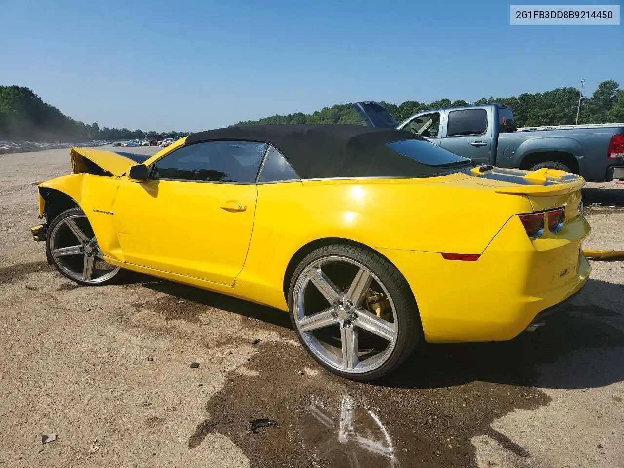 2011 Chevrolet Camaro Lt VIN: 2G1FB3DD8B9214450 Lot: 62116836