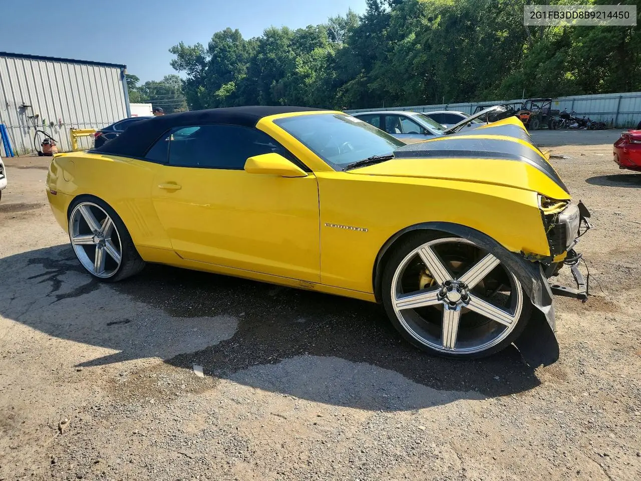 2011 Chevrolet Camaro Lt VIN: 2G1FB3DD8B9214450 Lot: 62116836