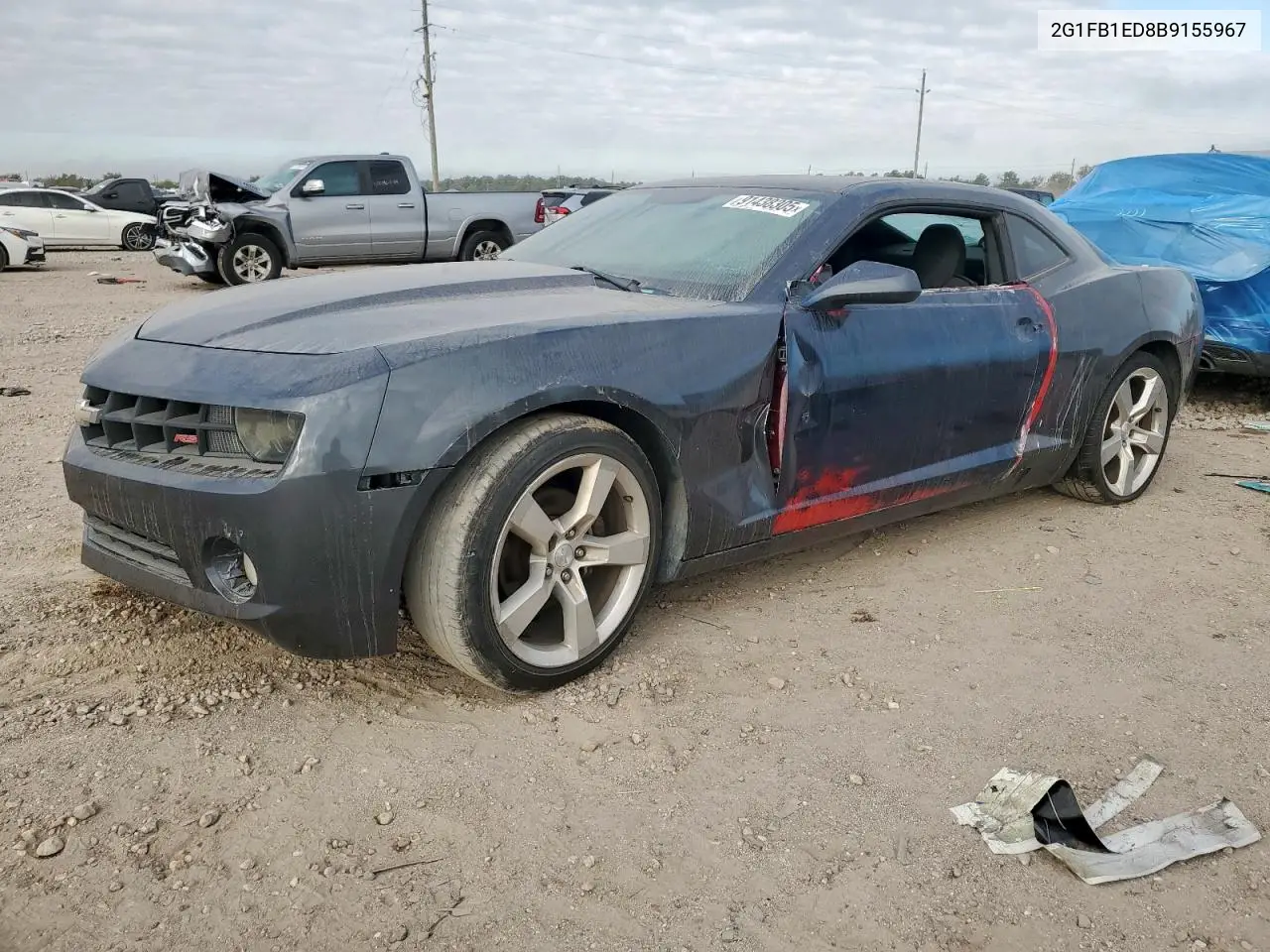 2G1FB1ED8B9155967 2011 Chevrolet Camaro Lt
